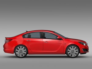 vauxhall insignia 2015 3D-Modell