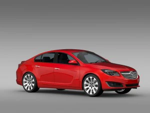 vauxhall insignia 2015 3D Model