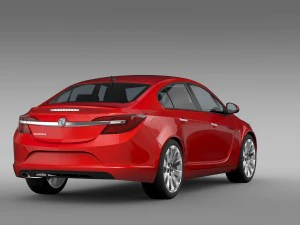 vauxhall insignia 2015 3D Model