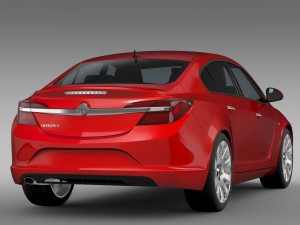 vauxhall insignia 2015 3D-Modell
