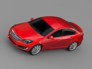 vauxhall insignia 2015 3D-Modell