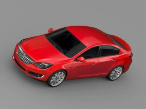 vauxhall insignia 2015 3D Model