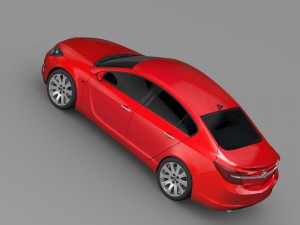 vauxhall insignia 2015 3D-Modell