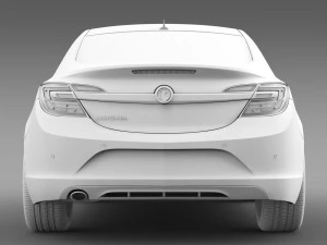 vauxhall insignia 2015 3D Model