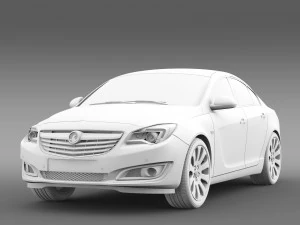 vauxhall insignia 2015 3D Model