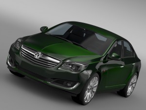 vauxhall insignia ecoflex 2015 3Dモデル