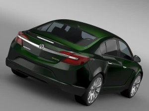 vauxhall insignia ecoflex 2015 3D Model