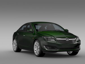 vauxhall insignia ecoflex 2015 3D Модель