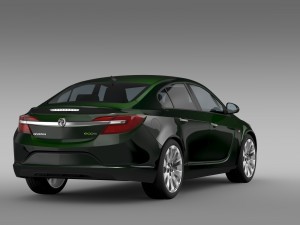 vauxhall insignia ecoflex 2015 3D Модель