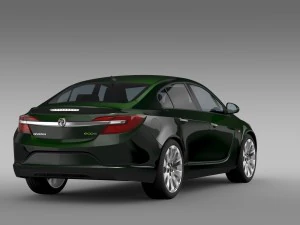 vauxhall insignia ecoflex 2015 3D Model