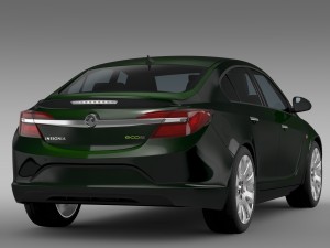 vauxhall insignia ecoflex 2015 3D Модель