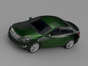 vauxhall insignia ecoflex 2015 3D Model