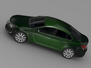vauxhall insignia ecoflex 2015 3D Модель
