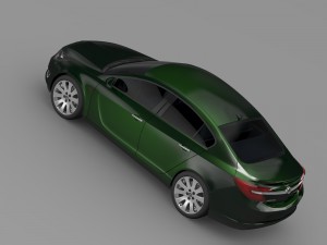 vauxhall insignia ecoflex 2015 3D Модель