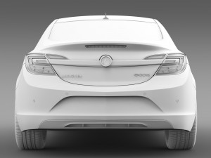 vauxhall insignia ecoflex 2015 3D Модель