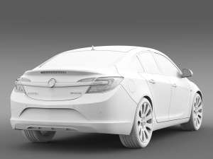 vauxhall insignia ecoflex 2015 3D Модель