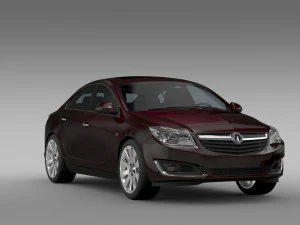 vauxhall insignia hatchback 2015 3D Model