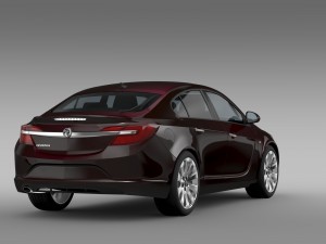 vauxhall insignia hatchback 2015 Model 3D