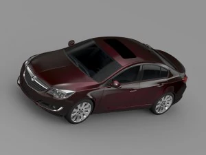 vauxhall insignia hatchback 2015 3D Model