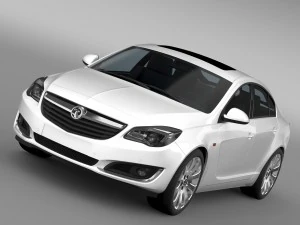 Opel Insignia Schr&auml;gheck Ecoflex 2015 3D Modell