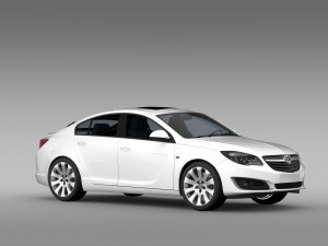 vauxhall insignia hatchback ecoflex 2015 3D Model