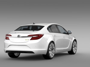 vauxhall insignia hatchback ecoflex 2015 3D Model
