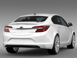 vauxhall insignia hatchback ecoflex 2015 3D Model