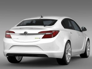 vauxhall insignia hatchback ecoflex 2015 3D Model