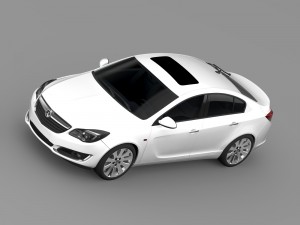 vauxhall insignia hatchback ecoflex 2015 3D Model