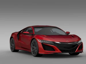acura nsx 2016 3D Model