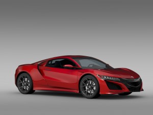acura nsx 2016 3D Модель