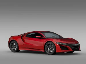 acura nsx 2016 3D Model