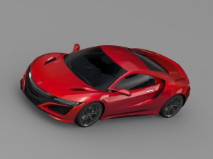 acura nsx 2016 3D Модель