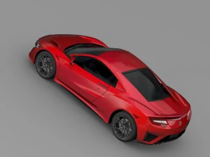 acura nsx 2016 3D Model