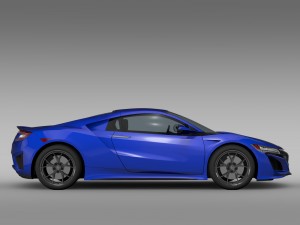 honda nsx 2016 3D Model