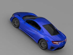 honda nsx 2016 3D Model