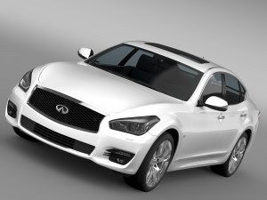 infiniti q70 37 y51 2015 3D Model