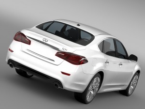 infiniti q70 37 y51 2015 Modello 3D