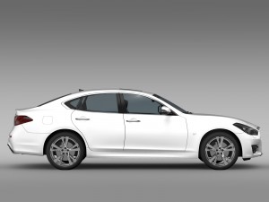 infiniti q70 37 y51 2015 Modello 3D