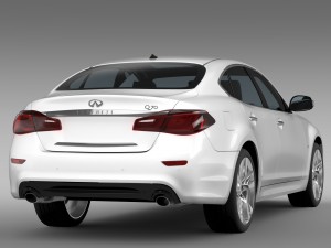 infiniti q70 37 y51 2015 Modello 3D