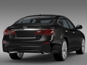 infiniti q70 56 y51 2015 Modelo 3D