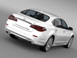 infiniti q70 56 l y51 2015 Modelo 3D