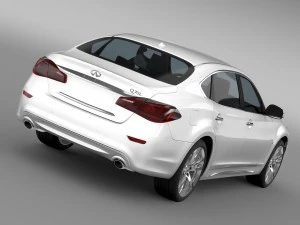 infiniti q70 56 l y51 2015 Modelo 3D