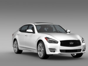 infiniti q70 56 l y51 2015 Modelo 3D