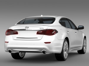 infiniti q70 56 l y51 2015 Modelo 3D
