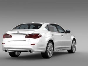 infiniti q70 56 l y51 2015 Modelo 3D