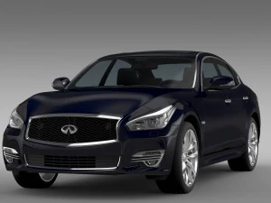 infiniti q70 h&iacute;brido y51 2015 Modelo 3D