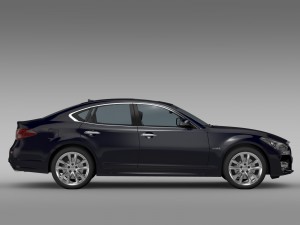 infiniti q70 hybrid y51 2015 3D Model