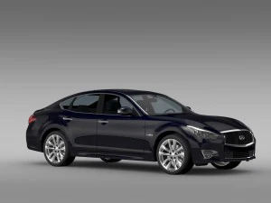infiniti q70 h&iacute;brido y51 2015 Modelo 3D