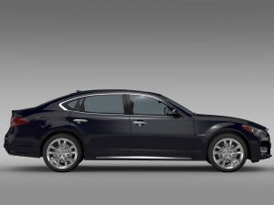 infiniti q70 hybrid l y51 2015 3D Model